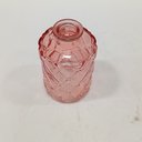 Ver mais imagens de Vaso Garrafa Decorativo de Vidro Rosa 11x7x7cm Enfeite Sala Mesa Estante Flores