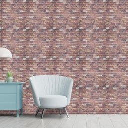 Papel De Parede Tijolo Escuro Adesivo Revestimento 3D 5 Uni - 6