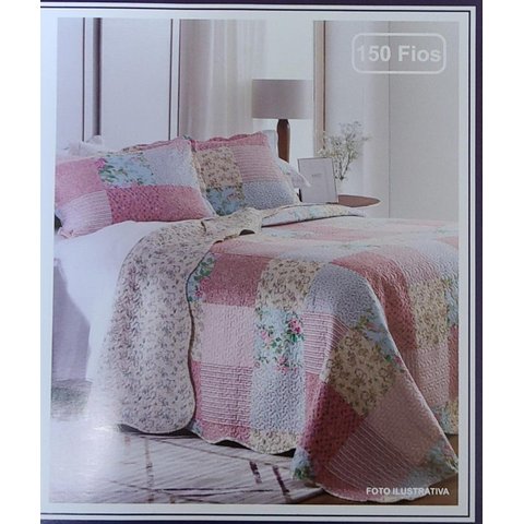 Kit Colcha Paris Casal 3 Pçs - 15