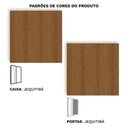 Ver mais imagens de Guarda Roupa Solteiro 2 Portas de Correr Espelho Rimo New Honduras - Jequitibá
