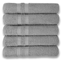 Ver imagem 2 de Jogo com 5 Toalhas Banho Super Grossa Felpuda e Macia Beka Cinza