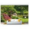 Papel De Parede Jardim Japonês Ponte Japão 3D 7,50M² Jjp01 - 1