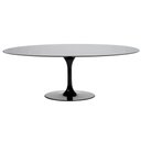 Ver imagem 1 de Mesa de Jantar Saarinen Oval 137x90 cm Laqueada Preto