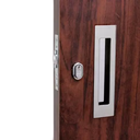 Ver imagem 1 de Concha de Embutir Isero Classic Retangular 50x250 - Cromado