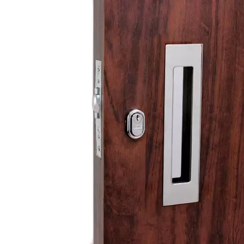 Concha de Embutir Isero Classic Retangular 50x250 - Cromado