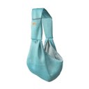 Ver imagem 1 de Bolsa Canguru Transporte Pet Cachorro Gato Animal Malha Respiravel Tira de Ombro Tecido Resistente C
