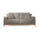 Ver imagem 2 de Sofá Living Fixo 3 Lugares Bellagio Linho Cinza 07T 2,1m