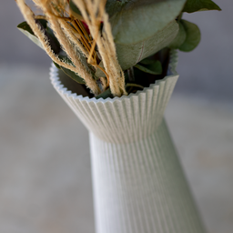 Vaso / Jarro de Flores e buquês - Jarro - Branco Marfim - 3
