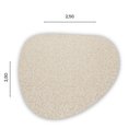 Ver imagem 3 de Tapete Quarto Sala Antiderrapante Orgânico Rock 200x250cm Frisson Plus São João