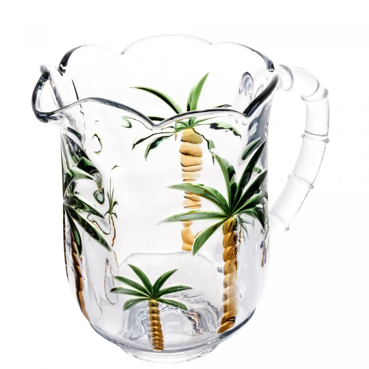 Jarra Palm Hand Painting 1,5l Cristal Ecologico - 4