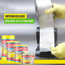 Ver imagem 4 de Fita Manta Auto Adesiva 90cmx10m Aluminizada Brasilit Chuva