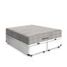 Cama Box Baú Airtech King + Colchão de Molas Ensacadas - Ortobom - Spring - 193x203x67cm - 2
