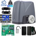 Ver imagem 1 de Motor Automatizador Portão Eletrônico 1/4 600kg 220V Deslizante Dz Nano Turbo + 5 Metros Cremalheira