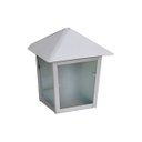 Ver imagem 1 de Luminária Verona Parafusar na Parede Alumínio Branco 20x11cm Ouro Minas