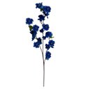 Ver imagem 3 de Kit 12 Flores Sakura Azul Artificial Realista para Eventos e Festas