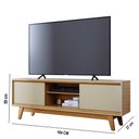 Ver imagem 3 de Rack Tv 65 Pol 164cm Bancada para Sala Mylan Cumaru/opala M20 - D’Rossi