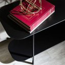 Ver imagem 3 de Mesa Lateral Sofa Table Iron Provincia Preto Fosco 180cm