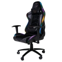 Cadeira Gamer Elements Veda Nemesis Lux Rgb Suede Preta - 1