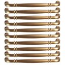 Ver imagem 1 de Kit 10 Puxadores Alça para Móveis Dourado 1767 Grenade Armários Gavetas Torralba