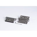 Ver imagem 1 de Kit 02 Peças Dobradiça com Mola 3" Inox Coimbra