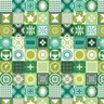 Papel De Parede Azulejo Português Verde Banheiro E Cozinha - 1