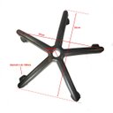 Ver imagem 4 de Estrela em Aço com Capa Injetada Frisokar Preta com Rodizios Silicone