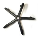 Ver imagem 6 de Estrela em Aço com Capa Injetada Frisokar Preta com Rodizios Silicone