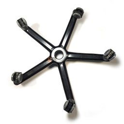 Estrela em Aço com Capa Injetada Frisokar Preta com Rodizios Silicone - 5