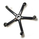 Ver imagem 5 de Estrela em Aço com Capa Injetada Frisokar Preta com Rodizios Silicone
