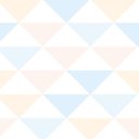 Ver imagem 1 de Papel De Parede Triangulo Azul Rosa Laranja Branco Adesivo