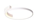 Ver imagem 1 de Plafon Moderno Redondo Branco 50cm Led 32w 3000k Bivolt 14579-pl