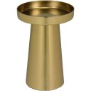Ver imagem 1 de Castiçal Porta Vela Decorativo Home&co Metal 15x10x10cm Dourado