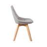 Cadeira Leila - Cinza Clara - 3