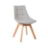 Cadeira Leila - Cinza Clara - 1