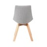 Cadeira Leila - Cinza Clara - 2