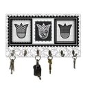 Ver imagem 2 de Cabideiro De Parede Porta Colar Chaves Cintos Toalhas Tulipa