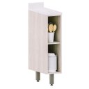Ver imagem 2 de Balcão para Cozinha Modulada 20 Cm 1 Porta Atenas Cinza Cristal