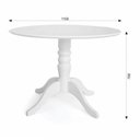 Ver imagem 3 de Conjunto Mesa Redonda Pé Central c/2 Cadeiras
