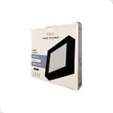 Ver imagem 2 de Painel Recuado de Sobrepor Quadrado 24w 28x28cm Preto Led 4000k Luz Neutra