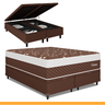 Cama Box Baú Casal Colchão Casal Queen Montana Molas Ensacadas 158x198x33cm - 2