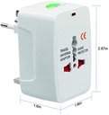 Ver imagem 1 de Adaptador de Tomada Universal All in One para EUA Europa Asia UK China AU-100