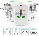Ver imagem 4 de Adaptador de Tomada Universal All in One para EUA Europa Asia UK China AU-100