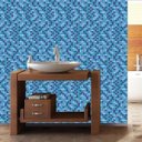 Ver imagem 6 de Papel De Parede Pastilhas Azul Piscina Autocolante Cozinha