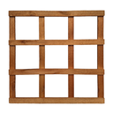 Ver imagem 1 de Treliça Jardim Vertical Eucalipto 50x50 Cm Stain Mogno