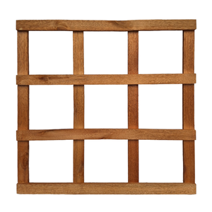 Treliça Jardim Vertical Eucalipto 50x50 Cm Stain Mogno