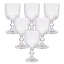 Ver imagem 1 de Taças Vidro Transparente Graffiato 370ml 6 Peças - Hauskraft