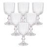 Taças Vidro Transparente Graffiato 370ml 6 Peças - Hauskraft - 1