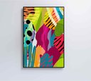 Ver mais imagens de Quadro Pintura Aquarela Tropical 2 - 90x60 Cm - Vidro Impresso