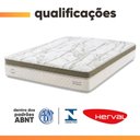 Ver imagem 6 de Cama Box Baú Casal Molas Ensacadas Euro Pillow Charlot 138x188x74cm Herval