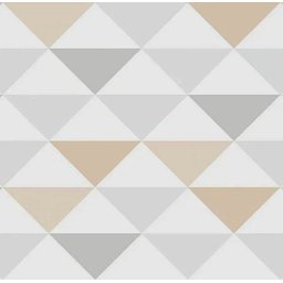 Papel de Parede Bobinex Coleção Brincar 3603 Geométrico Triângulo - Rolo 10mx52cm - 1